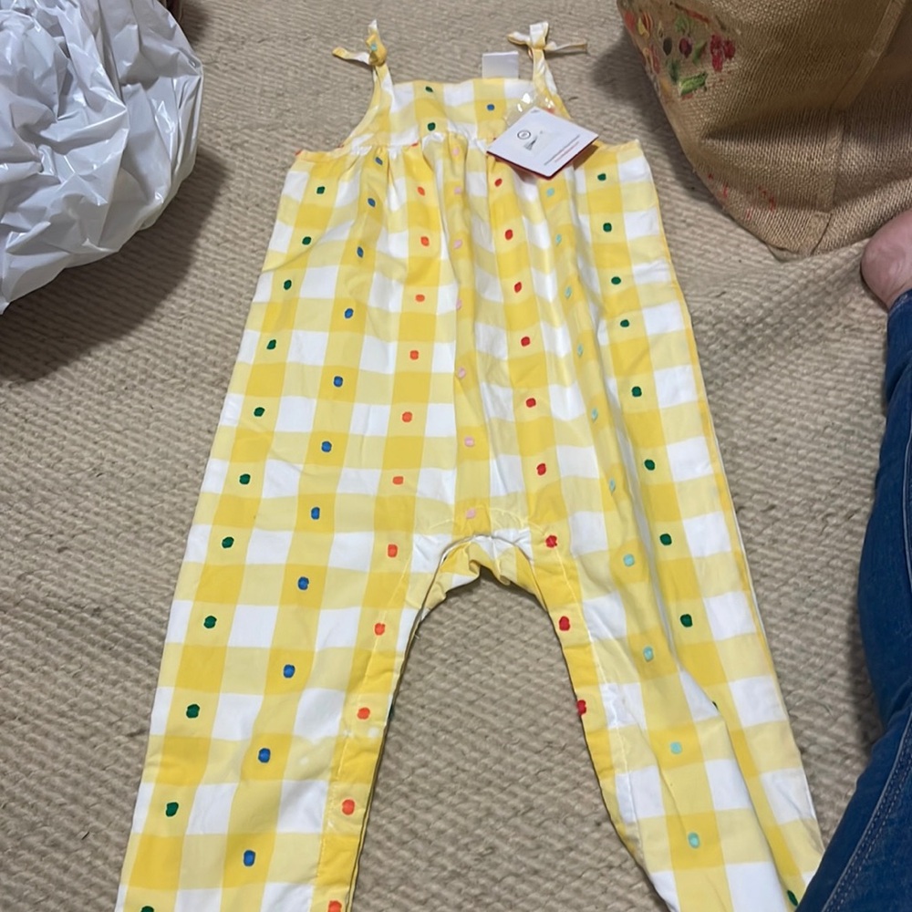 New with tags Hanna Anderson 3T romper